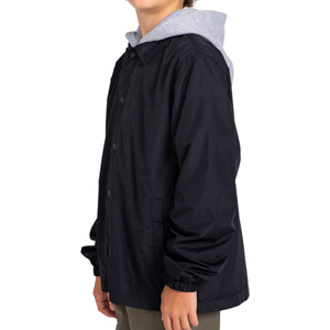 Chaqueta Cortavientos de Invierno para Hombre, Gruesa, Resistente al Viento, Estilo Vintage, de Alta Calidad |   Cierre de un Solo Botón con Logotipo Personalizado |   OEM - Product Image 4