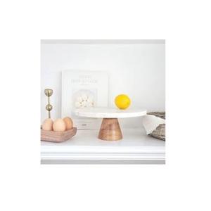 Fabricant en gros, support à gâteau en marbre 100% marbre, de bonne qualité, pour la maison, la cuisine, les fêtes d'anniversaire de bébé - Product Image 5