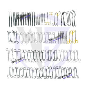 Juego de Instrumentos Quirúrgicos para Laparotomía de Alta Calidad, 108 Piezas, Instrumentos Médicos Premium para Cirugía General y Abdominal, con Certificación CE - Product Image 2