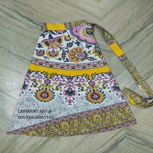 Faldas Bohemias de algodón para damas Faldas largas de Bollywood con estampado de abrigo Faldas Bohemias de verano - Product Image 2