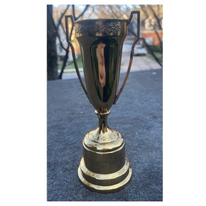 Copa de trofeo de plata y oro, trofeo de plata o oro, grabado personalizado - Product Image 3