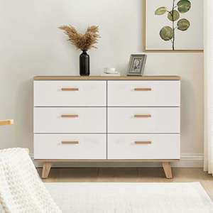 Spring Creek Modern Living Room <b>Wooden</b> <b>Storage</b> Organization Cabinet with Drawer <b>Chest</b> - Product Image 6