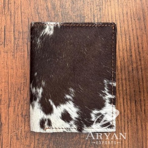 Nuevo diseñador, venta al por mayor, billetera de cuero genuino a la moda, tarjetero plegable RFID, tarjetero de cuero, monedero para Unisex - Product Image 1