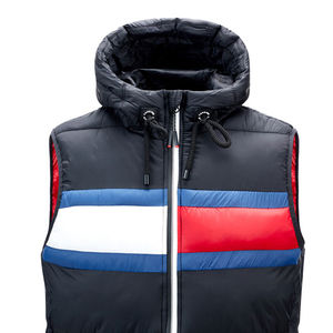 2023 Winter Warm Men's Outdoor Puffer <b>Vest</b> High Quality Breathable Anti-Shrink Windproof Casual Pocket Cheap Price OEM Available - Product Image 5