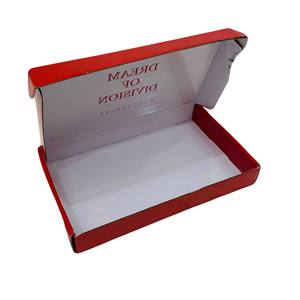 Boîte de papier ondulé rouge personnalisée de qualité supérieure | Bijoux recyclables écologiques et emballage cadeau - Product Image 1