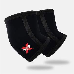 Manchons de compression pour les coudes de musculation avec logo personnalisé, en néoprène, protection complète, respirant, léger, soutien pour les hommes - Product Image 1