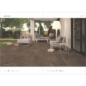 Azulejos de porcelana de 800x2400mm, suelo de Hotel pulido de alto brillo Pulati, Moderno - Product Image 3