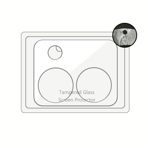 Protector de Lente de Cámara para Xiaomi Poco M7 Pro 5G/Poco M7 4G, Vidrio Templado - Product Image 1