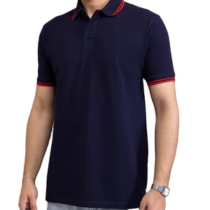 Polo homme de haute qualité 100% coton Polo homme T-shirt à séchage rapide Logo personnalisé Service OEM Polo homme respirant personnalisé - Product Image 4