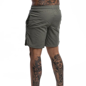 กางเกงขาสั้นผู้ชายกางเกงขาสั้นผ้าไนลอนแห้งเร็วพิมพ์ซับลิเมชันใหม่2025ฤดูร้อนกางเกงขาสั้นผู้ชายเอวยางยืดสีพื้น - Product Image 6