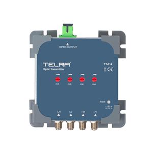 เครื่องส่งสัญญาณไฟเบอร์ออปติกผ่านดาวเทียม Telra รุ่น Quattro 950-2150 MHz TT-014 - Product Image 1