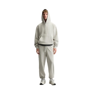 Automne hiver nouveau costume de sport pour hommes décontracté en plein air survêtement sweats à capuche pantalons de Jogging grande taille deux pièces ensembles respectueux de l'environnement - Product Image 4