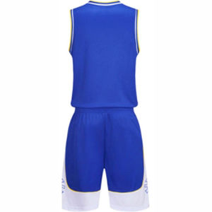 Maillot brodé de haute qualité uniforme de basket-ball en maille respirante t-shirt de basket-ball personnalisé Kit d'uniforme de basket-ball de Sublimation - Product Image 2