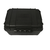 Étui de transport en plastique PP avec mousse 113x83x68mm noir