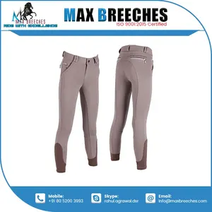 Culotte de protection au genou en silicone confortable avec logo personnalisé Culotte d'équitation en nylon Logo de sport personnalisé Meilleur vendeur exporté - Product Image 3