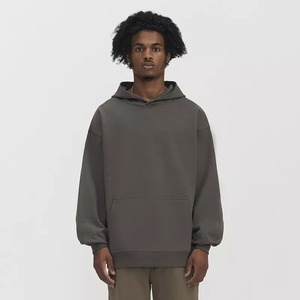 Pull d'hiver pour hommes Pull en polaire à capuche solide à séchage rapide Logo et taille personnalisés Vente en gros - Product Image 2