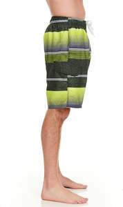 Vente en gros de shorts de gymnastique décontractés d'été pour hommes de couleur unie de grande taille décoration à motif écologique en polyester de haute qualité - Product Image 3