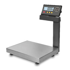 उच्च गुणवत्ता वाले डिजिटल स्टेनलेस स्टील पोस्टल प्लेटफॉर्म बेंच स्केल 15 किलो/30 किलो/60 किलोग्राम जलरोधक 10 ग्राम गणना/वजन समारोह - Product Image 1