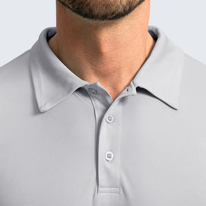 2025 Offre Spéciale nouveau Design hommes couleur unie polos respirant à manches longues haute qualité Polo pour hommes - Product Image 5