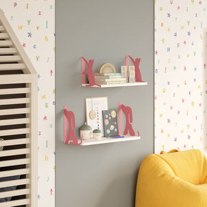 Vente en gros d'étagères murales en métal de style européen élégantes et robustes pour la maison salon hôtels ateliers espaces pour enfants - Product Image 5