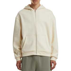 Vente en gros Épaule tombante Grande Taille Vintage Lavage Unisexe Hoodies Meilleure Qualité Respirant 400GSM French Terry Stone Wash Hoodies - Product Image 5