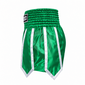 Pantalones Cortos de Boxeo con Solapas para Entrenamiento, Fitness, Gimnasio, Combate, Falda de Boxeo, Diseño de Logotipo Personalizado Profesional, Satén, Kickboxing - Product Image 3