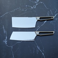 Cuisine Restaurant M390 acier sur lame manche en bois épais chinois Caidao hacher os couperet couteau