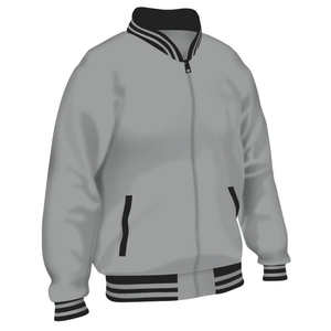 Vestes universitaires pour hommes élégantes pour l'hiver, de haute qualité, écologiques, logo personnalisé sur le devant, respirantes, séchage rapide, couleurs et tailles personnalisées - Product Image 1