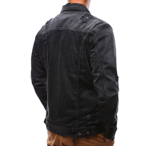 Vestes en jean de laine de haute qualité pour hommes personnalisées avec logo personnalisé coupe coudre haute qualité prix compétitif pour l'hiver - Product Image 3