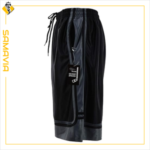 Custom Team Basketball <b>Shorts</b> Applique 100% Polyester Sublimation Print Light Weight Breathable Quick Dry Plus Size - Product Image 3