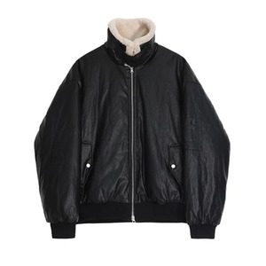 Veste en cuir d'hiver pour homme en toile de peau de vache, imperméable, respirante, écologique, style coréen, tendance, haut de gamme, longueur standard - Product Image 6