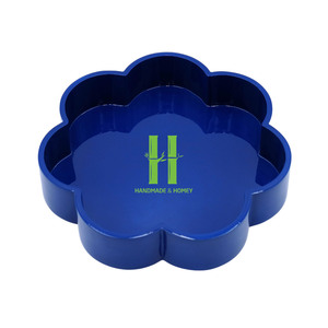 Plateau de service rond en laque de qualité supérieure OEM avec assiettes à vaisselle pour décoration de table bon prix fait à la main au Vietnam usine HNH - Product Image 5