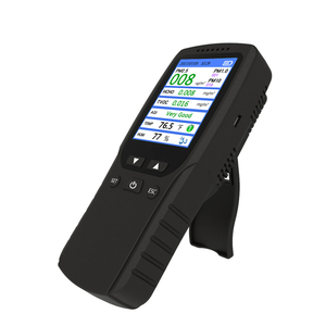 Monitor de Calidad del Aire Interior Multigas AEK-Tech DM106A, TVOC, HCHO, AQI, PM1 y Humedad, Clasificación IP54, Batería de 1500 mAh, Pantalla LCD a Color de 2.8 Pulgadas - Product Image 1