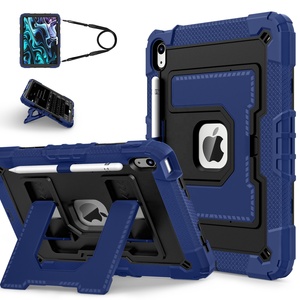 Custodia per Tablet in Silicone PC Ultra Resistente con Grande Supporto e Porta Matita per <span class=keywords><strong>iPad</strong></span> A16 11a Gen, <span class=keywords><strong>iPad</strong></span> 10a Gen 10.9 Pollici OEM ODM - Product Image 1