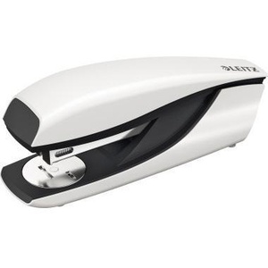 เครื่องเย็บกระดาษ Leitz NeXXt WOW 5502 24/6 26/6 แบบยึดติด/ถอดออกได้/เย็บตะปู 30 แผ่น (80 กรัม/ตร.ม.) 200 ลวดเย็บ 24/6 สำหรับโลหะ/พลาสติก สีขาว - Product Image 1