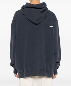 Sudaderas con capucha de peso pesado de tela de algodón de alta calidad personalizadas Sudadera con capucha de lavado ácido sudadera Vintage de rizo francés - Product Image 2