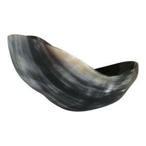 Tazón de Cuerno Artesanal para Interiores Naturales del Hogar, Tazón de Cuerno de Búfalo para Cocinas de Estilo Artesanal, Tazón de Cuerno Natural para Servir - Product Image 6