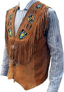 Chaleco Ecuestre de Cuero para Hombre, Diseño Personalizado de Alta Calidad, Oferta, Precio Razonable, Transpirable, Cómodo, Estilo Vintage - Product Image 2