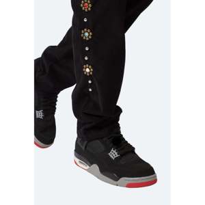 Le Pantalon Velours Côtelé Mojave-Noir - Product Image 5