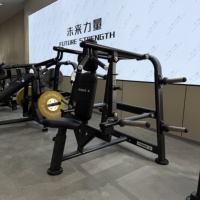 Machine de musculation professionnelle PowerX à charge libre pour les épaules – Équipement d'entraînement de force pour le haut du corps
