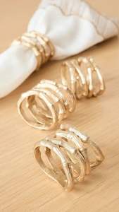 Luxury Tissue Holder Stainless Steel Rose Gold & <b>Silver</b> <b>Napkin</b> Rings for Halloween <b>Napkin</b> Ring Dinning Table Decoration Setting - Product Image 6