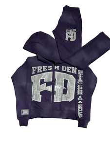 Survêtement zippé surdimensionné pour homme OEM personnalisé de haute qualité 100% 65% coton 35% polyester (polaire) 280 à 300 GSM - Product Image 2