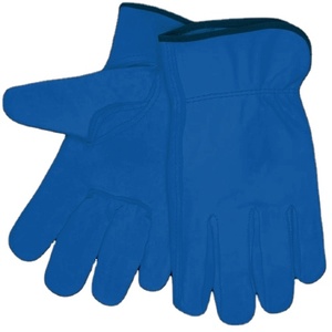 Cowhide Grain Leather Heavy Duty Driving <b>Gloves</b> Soft Comfortable Long Lasting Safety Work Handling <b>Gloves</b> Industrial Personal - Product Image 6