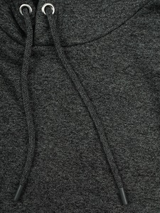 Streetwear de haute qualité 100% coton polaire lourd uni unisexe surdimensionné sweat à capuche avec fermeture éclair complète - Product Image 3