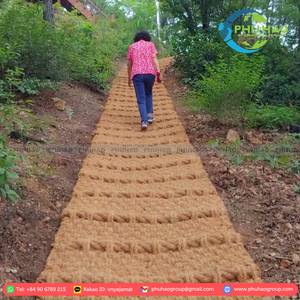 ALFOMBRILLA ANTIDESLIZANTE/DE PALMA DE PRODUCTO SUPERIOR, elaborada con cuidado, ofrece una solución ecológica para la Seguridad antideslizante en cada hogar - Product Image 2