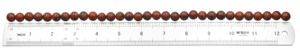 Jaspe Rojo Natural de 10 a 12 mm, Piedras Preciosas Redondas y Lisas, Hilo de Cuentas de 13 Pulgadas para la Fabricación de Joyas - Product Image 6