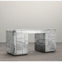 Bureau moderne industriel à quatre tiroirs, mobilier unique pour la maison, salon, tables basses en acier aluminium