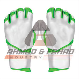 Gants de frappe de baseball pour adultes personnalisés Paume en cuir durable Matériau respirant Sangle de poignet réglable Gants de confort antidérapants - Product Image 4
