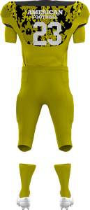 Vente en gros uniforme de football pour les jeunes du collège personnalisé ensemble de maillots d'entraînement sublimés dans le style américain - Product Image 3