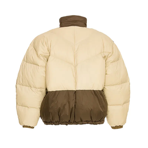 Veste polaire Design personnalisé et logo col montant veste en duvet d'hiver avec remplissage d'oie vente en gros - Product Image 6